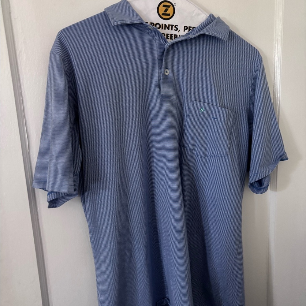 Stylish Blue Polo Shirt